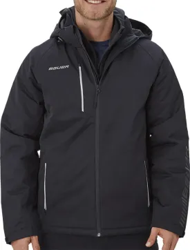 Bauer Supreme Heavyweight Jacket Junior Black/Navy/Grey