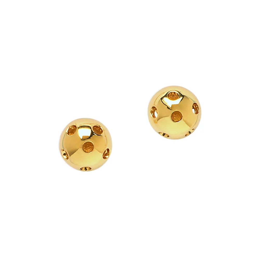 CC Sport Gold Pickleball Necklace and Earrings Gift Set