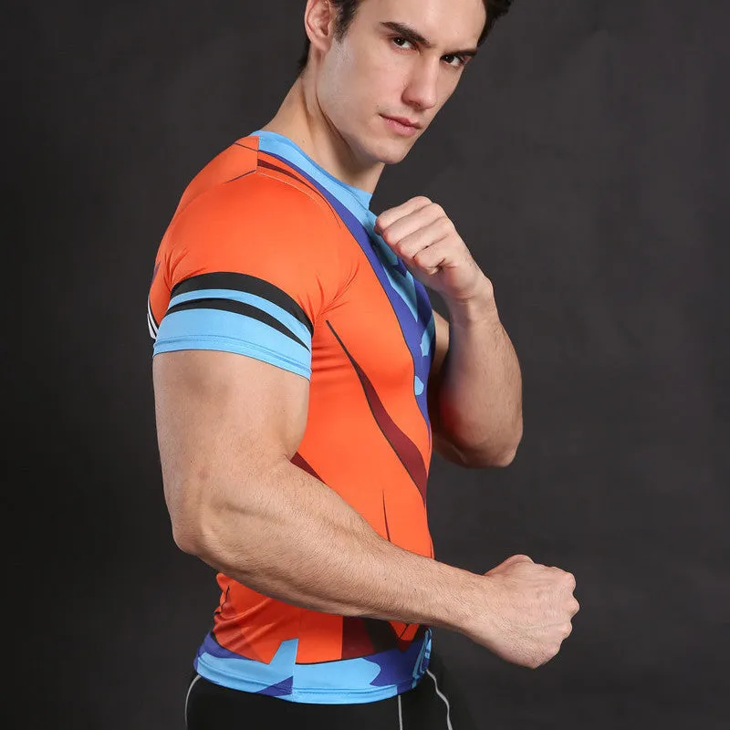 DRAGON BALL Goku Short Sleeve Compression Shirt