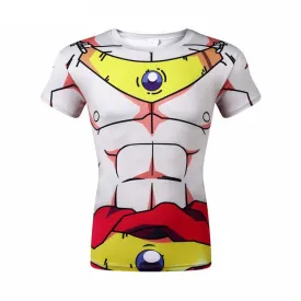 DRAGON BALL Z Broly Short Sleeve Compression Shirt for Men