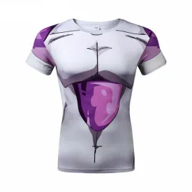 DRAGON BALL Z Freiza Short Sleeve Compression Shirt for Men