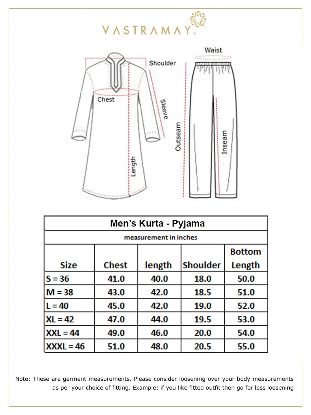 Jashvi Men's Beige And Rose Gold Silk Blend Kurta Pyjama Set