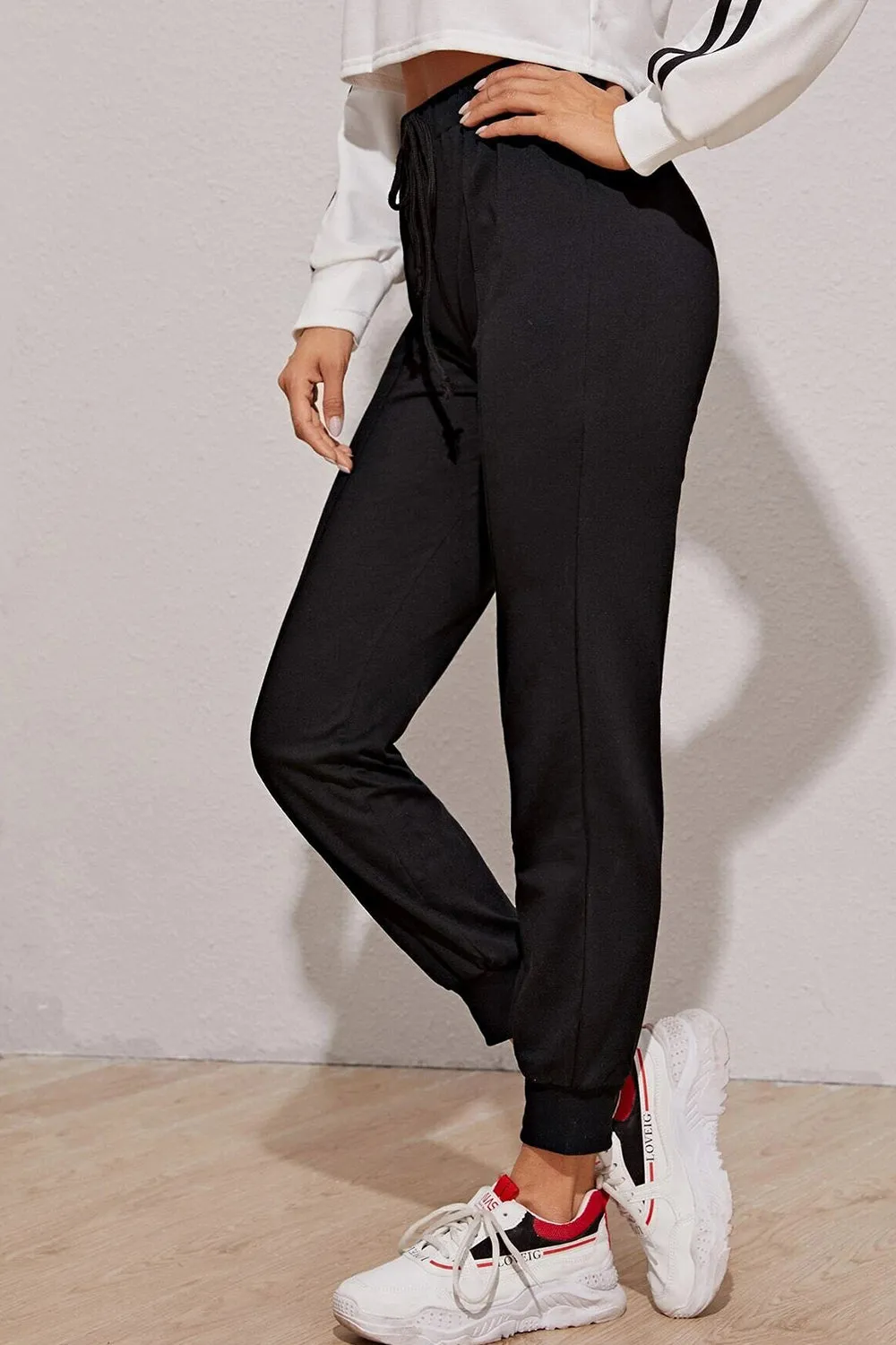Plain Black Jogger