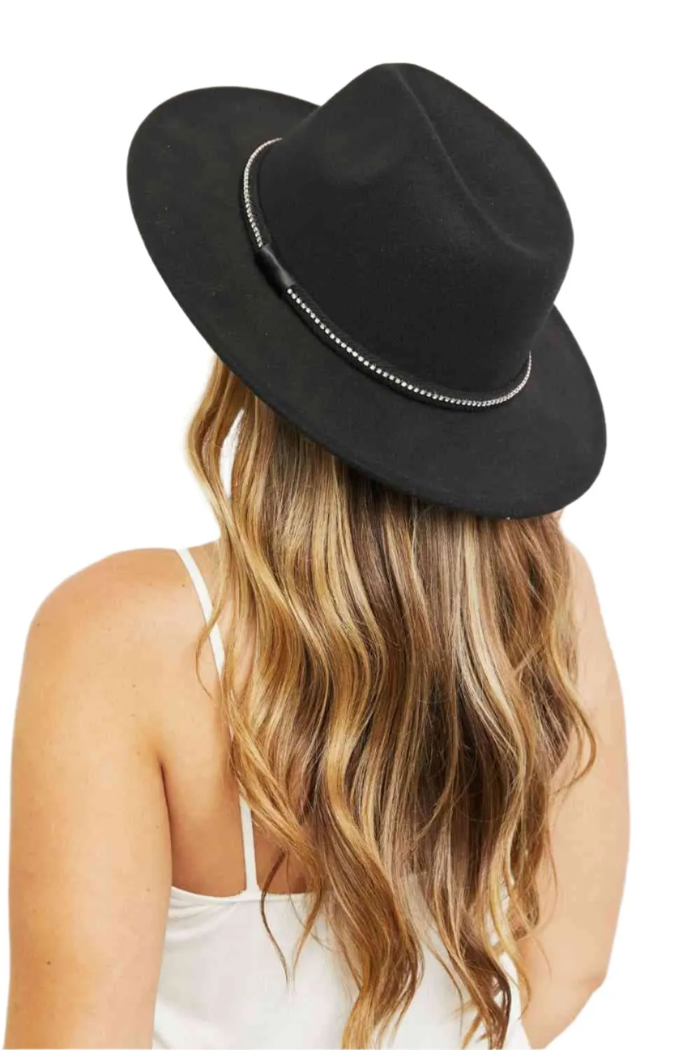 TEEK - Black Bring It Back Fedora Hat